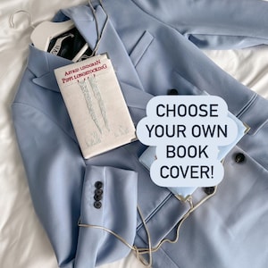 Book Clutch - Regalo personalizado para amantes de los libros - Regalo personalizado para ella con iniciales