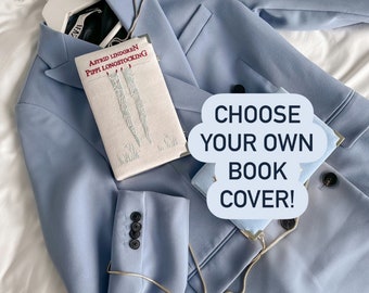 Buch Clutch - Buchliebhaber individuelles Geschenk - Personalisiertes Geschenk für Sie mit Initialen