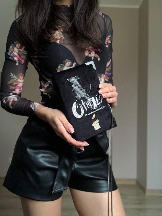 Book Clutch Othello William Shakespeare Black Version Etsy