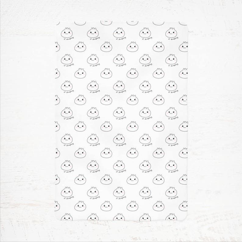Personalized Baby Name Swaddle for Crib Lil/' Dumpling Baby Name Blanket or Nursery Custom Newborn Shower Gift Stroller