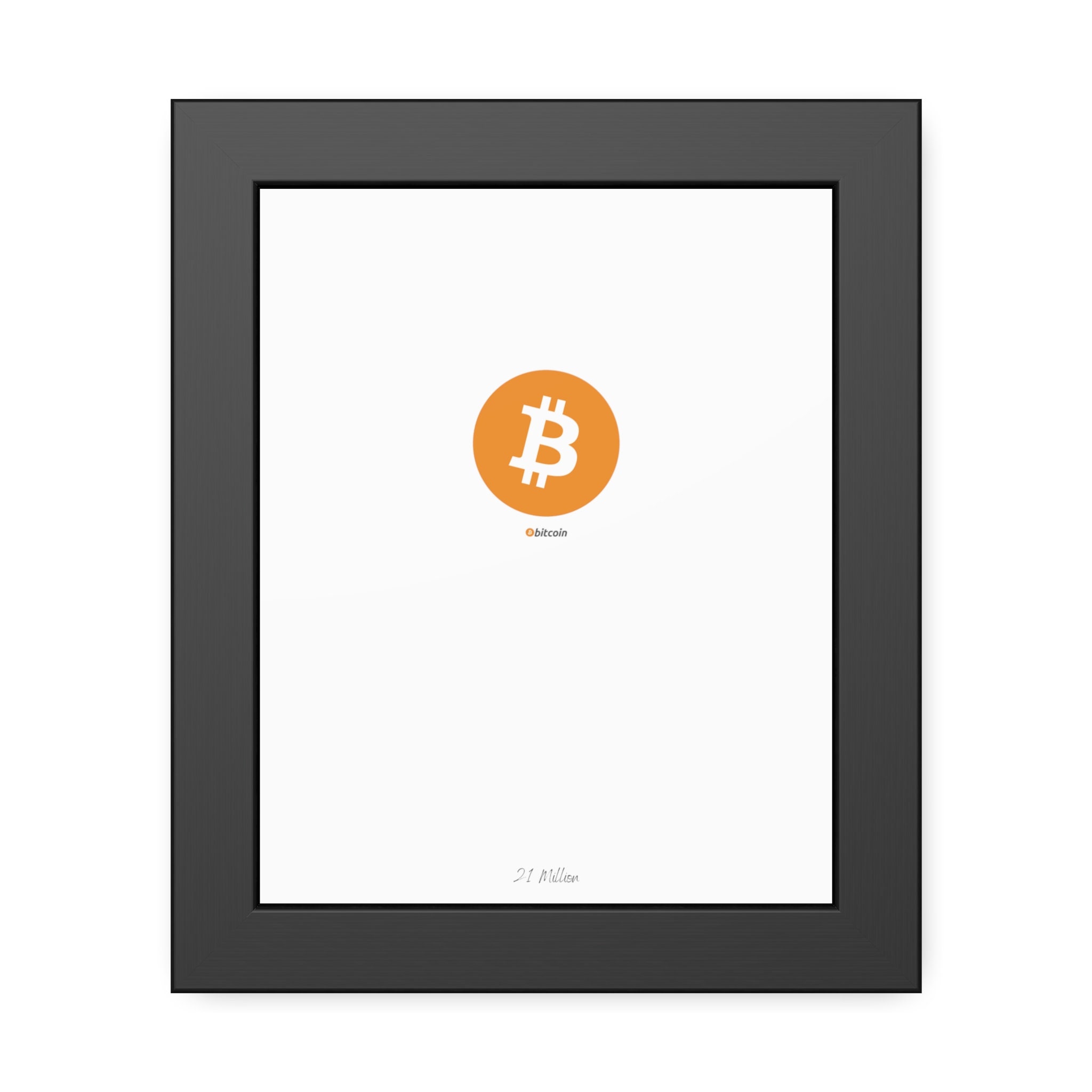 21 Million Bitcoin Logo Wall Art Bitcoin Canvas Bitcoin Print Bitcoin  Poster Canvas Wall Art Money Wall Art Money Decor Print - Etsy Canada
