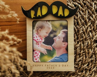 Vatertag Rahmen, Vatertag Kühlschrankmagnet, Vatertagsgeschenk, Glowforge Laserschnitt, Papa Fotomagnet, Papa Fotomagnet, Laserdatei SVG