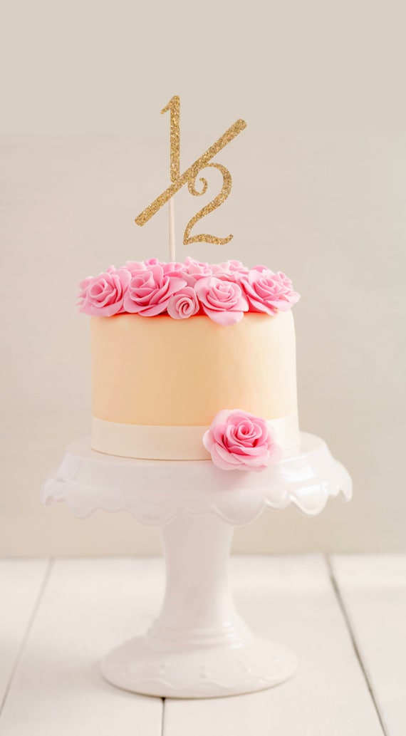 1 2 Birthday Cake Topper 1 2 Cake Topper Half Birthday Etsy 1 2 Birthday Cake Topper 1 2 Cake Topper Half Birthday Etsy