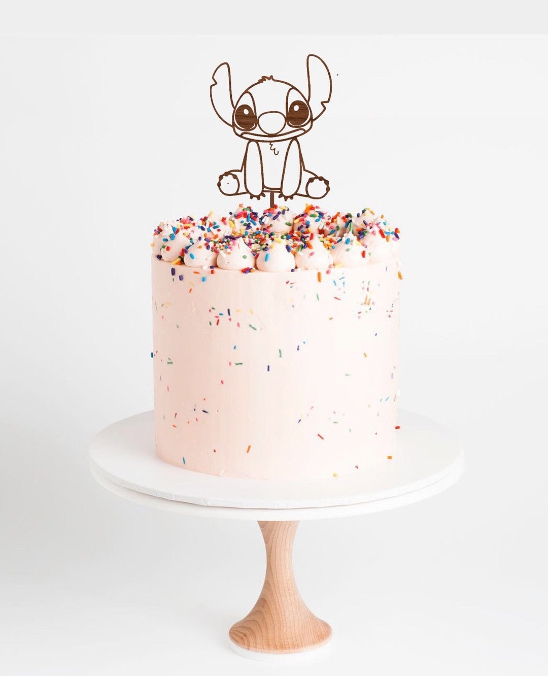 Stitch Cake Topper Birthday Cake Topper Ohana Topper Cake Smash