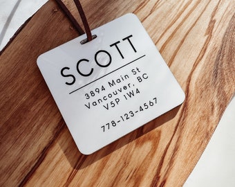 Luggage tag, Travel tag, Bridesmaid travel tag, Luggage accessory, Travel gift tag, Bag tag, Acrylic travel tag, Bridesmaid