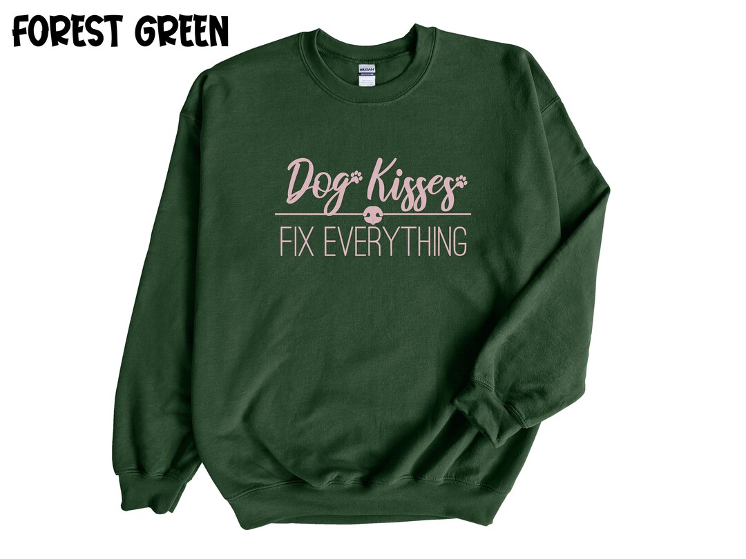 Dog Crewneck Sweatshirt Dog Lover Sweatshirt Dog Hoodie Etsy