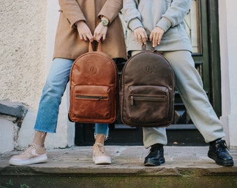 City Backpack, Leather Backpack, Laptop Backpack, Leather Rucksack, Backpack for Woman/Man, Unisex Leather Bag, Large Backpack, Gift