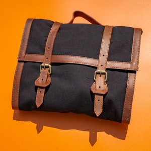 Bolsa de lona negra para barman, kit de cóctel con 11 utensilios de barra, set de coctelería personalizado, gran oferta, estuche portátil para herramientas de barman