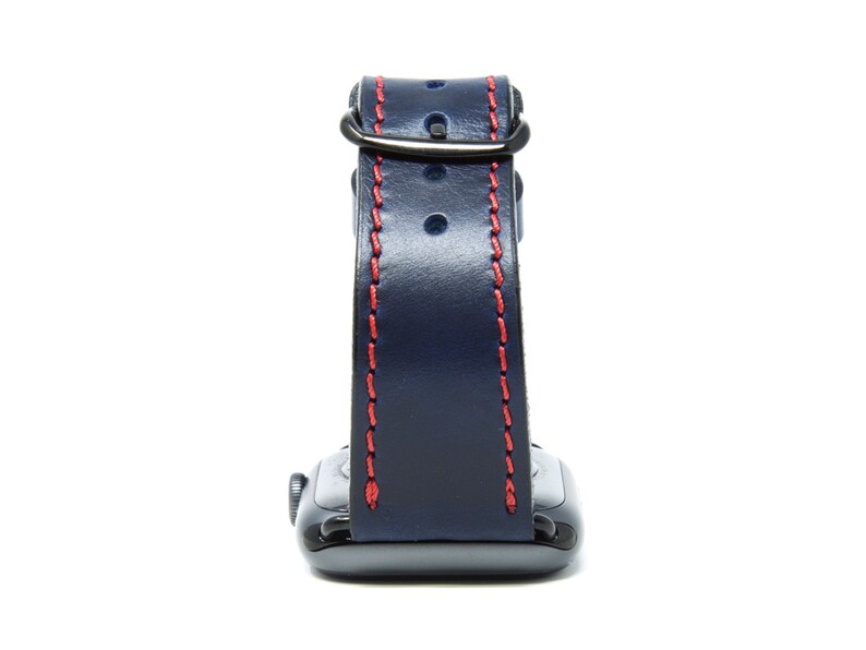 Apple Watch Strap Leather Apple Watch Strap Horween Dublin Etsy