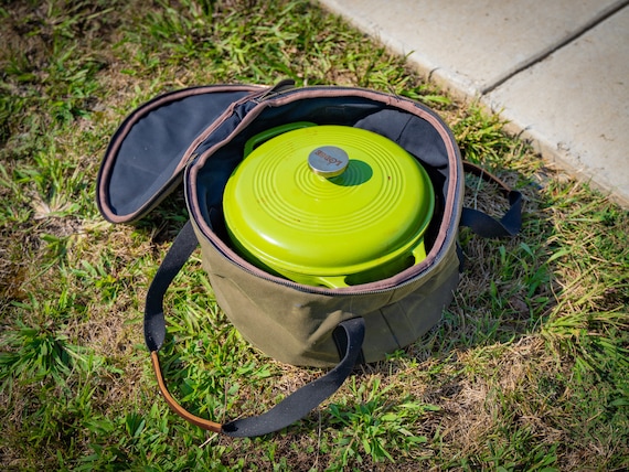 Dutch Oven Cover, Oven Tote Bag, Dutch Oven Carrier, Dutch Oven Bag, Wax  Canvas Bag for Dutch Oven, Cover for Dutch Oven 