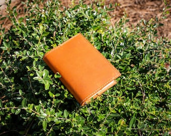 Housse pour ordinateur portable Midori MD : journal en cuir naturel Milwaukee, papeterie japonaise