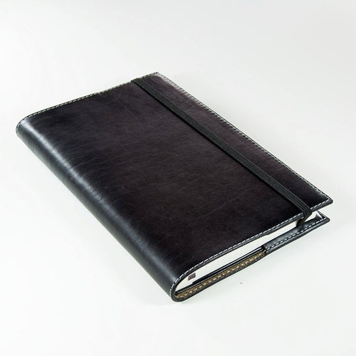 Leather Journal Cover for Moleskine Cahier Journal Etsy