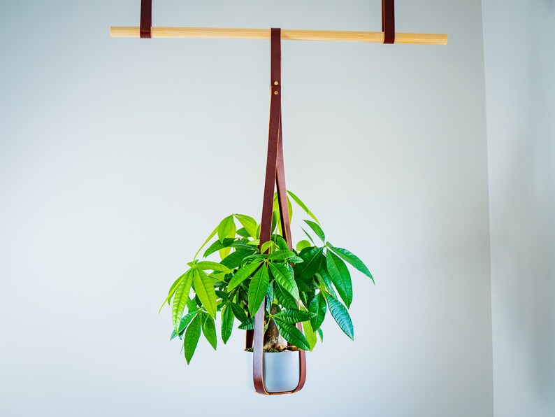 olpr Leather Plant Hanger - Thumbnail 4