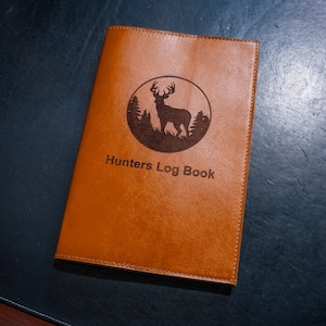 Jagerslogboek, jachtlogboek, Hunter's Journal, jachtherinneringen, gepersonaliseerd jachtlogboek, cadeau voor jagers, aangepast Hunter's notebook