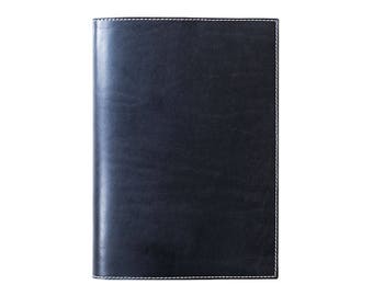 Couverture de journal en cuir Midori B6 : cuir Milwaukee, papeterie japonaise