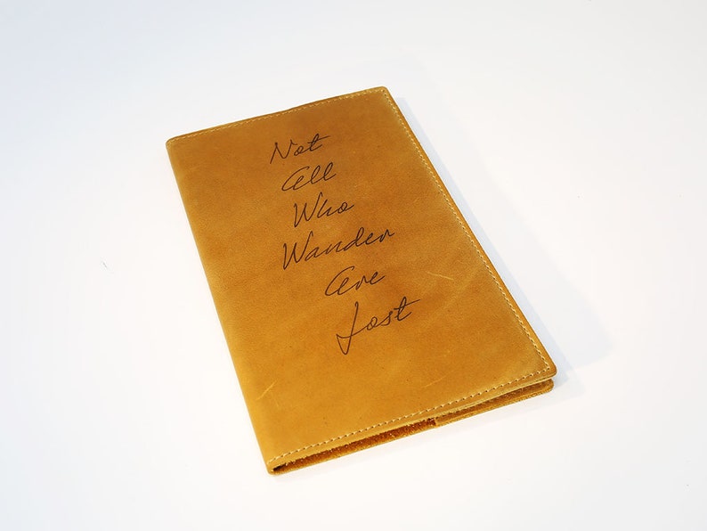 Personalized Leather Journal With Engraving Refillable Etsy