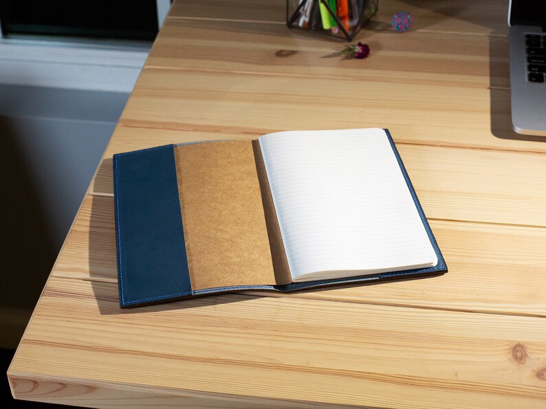 Personalized Leather Journal Cover / Refillable Moleskine Etsy