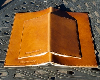 Moleskine Leather Cover / Leather Cover for Moleskine Journals / Moleskine Cahier Leather Cover / Leather Pocket Notebook Cover