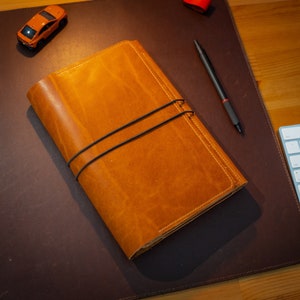 Leather Padfolio Pro, Handmade Leather Journal Cover, Genuine Leather Journal Protector, Premium Leather Notebook Cover,Leather Diary Cover