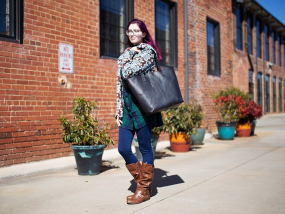 Bolso negro store para universidad