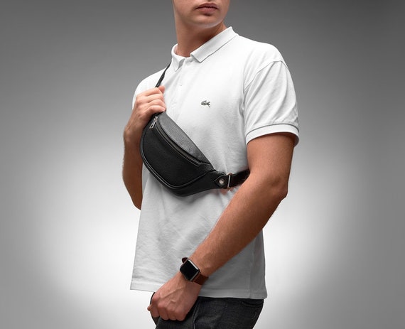Bum Bag Silver with Black Bum Bag Silver with Black