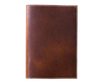 Midori Leather Journal | Japanese Stationery | Midori MD Notebook Cover |  Leather A5 notebook