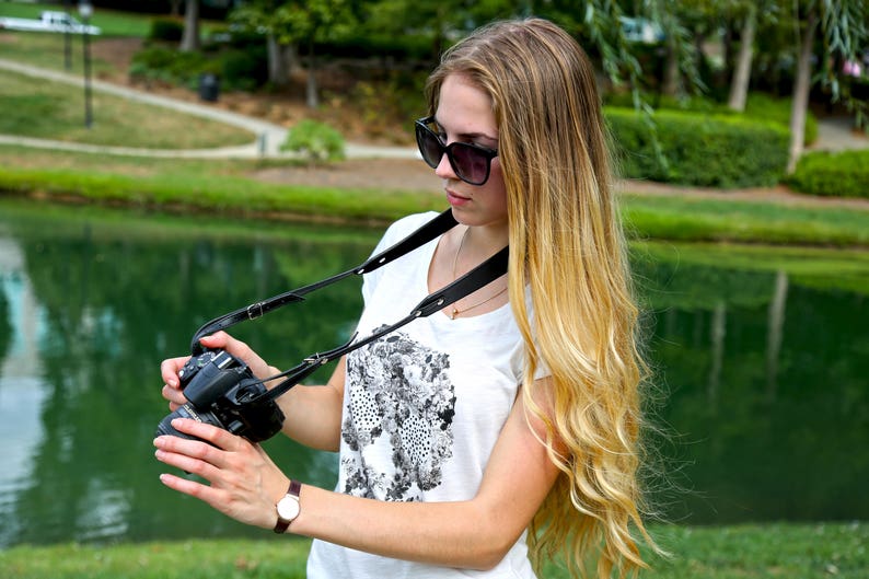 Personalized Camera Strap Leather Camera Strap
