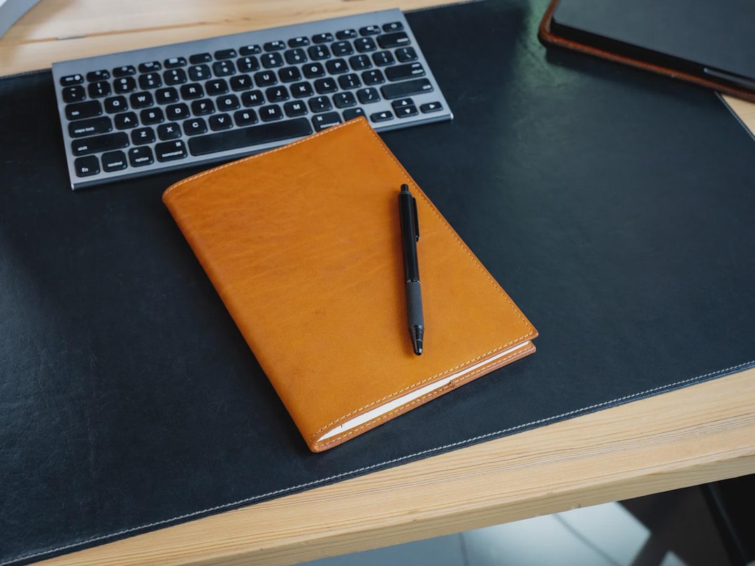 Handmade Leather A5 Notebook Cover: Rhodia Compatible, Refillable - Etsy