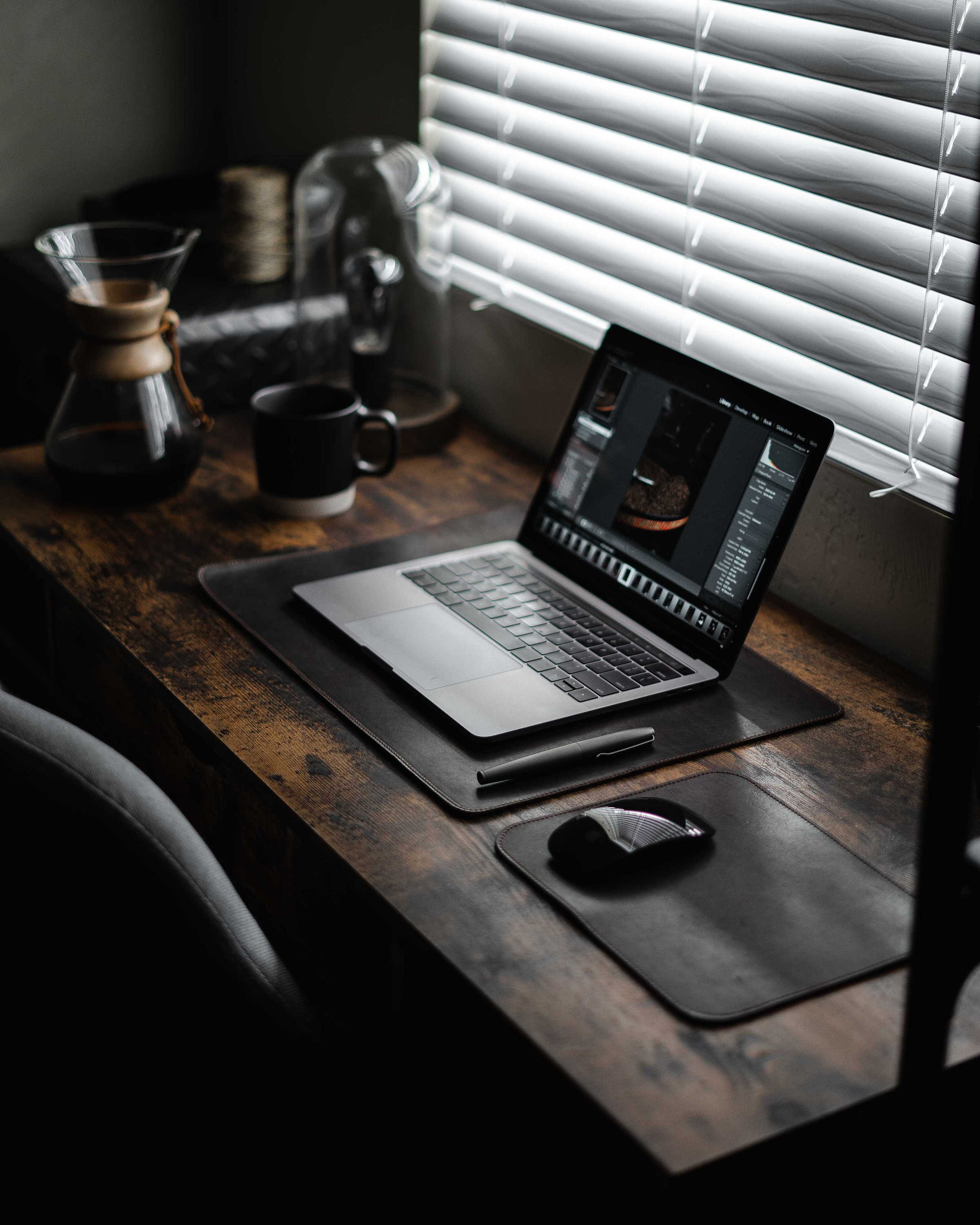 Leather Desk Pad / Table Placemats / Desk Mat / Table Etsy