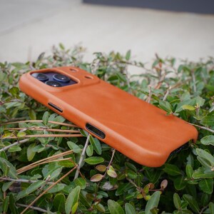 Natural Leather iPhone 17 Case image 6