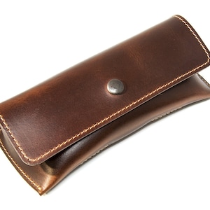 Estuche de cuero personalizado para gafas / Estuche personalizado para gafas / Estuche de cuero para gafas de lectura / Estuche de cuero para gafas de sol