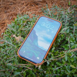 Natural Leather iPhone 17 Case image 3