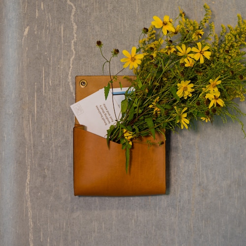 Leather Mail Organizer Large Leather Wall Pocket Mail Etsy