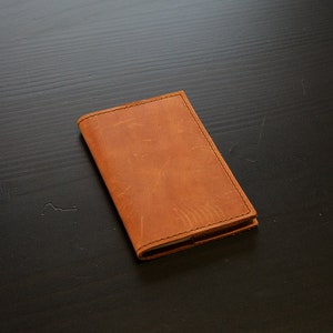 Leather Moleskine Cover for Pocket Notebook / Leather Journal Cover / Minimalist Notebook / Personalized Extra Small Moleskine Journal