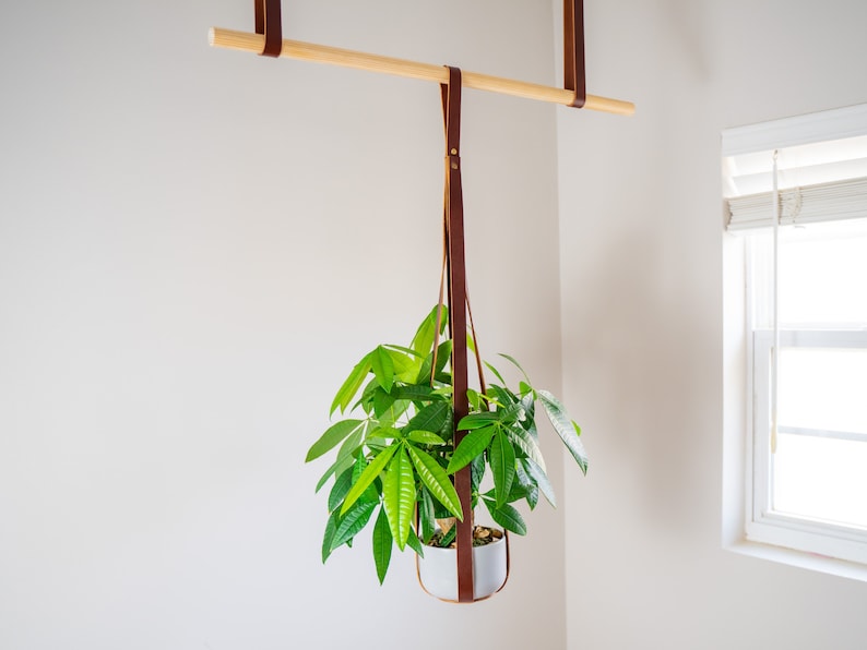 olpr Leather Plant Hanger - Thumbnail 5