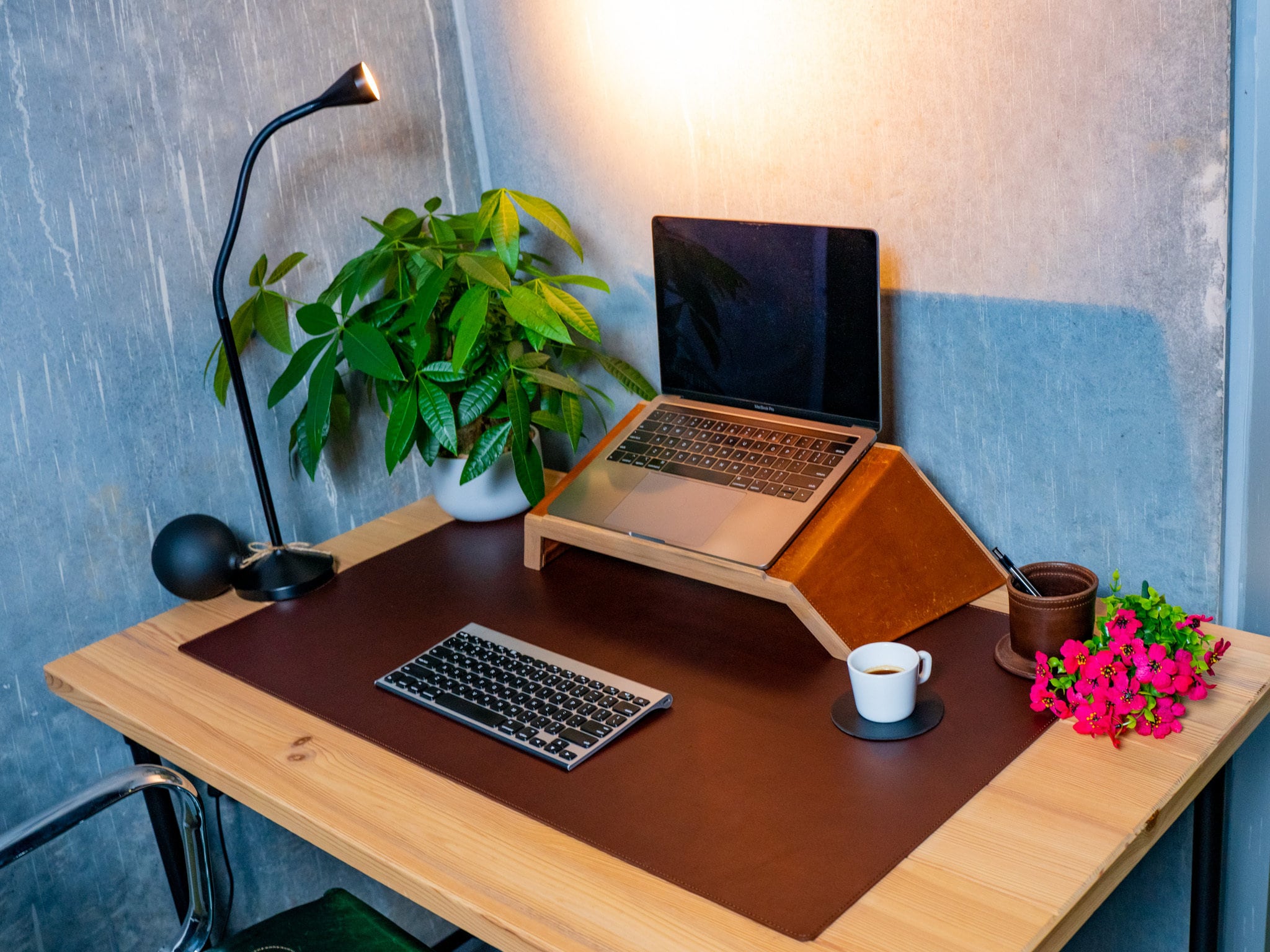 Leather Desk Pad / Table Placemats / Desk Mat / Table Etsy