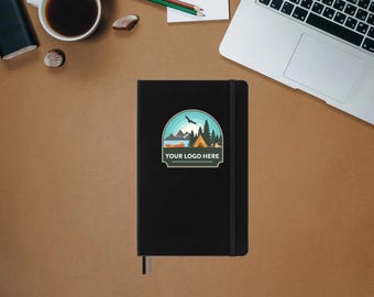 Recambio de diario rayado A5 Leuchtturm1917: Cuaderno con logotipo personalizado