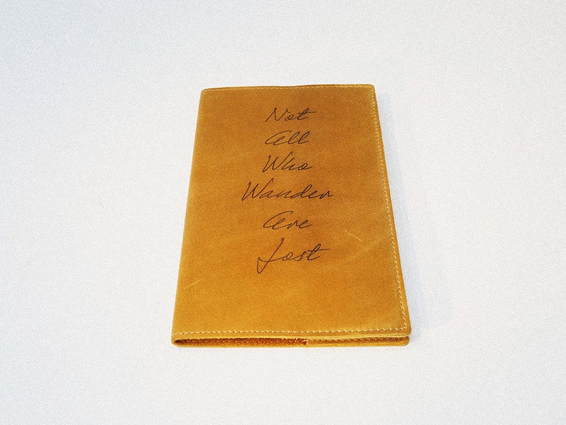 Personalized Leather Journal With Engraving Refillable Etsy