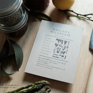 Boerderij stempel - Aangepaste boerderij labels en verpakkingen - eier kartonnen etiketten - boerderij stand labels - Homestead - foodie gift - boerderij visitekaartjes