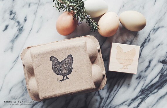 Egg Stamps Chicken Lover Gifts LOVE Chicken Egg Stamp Farm