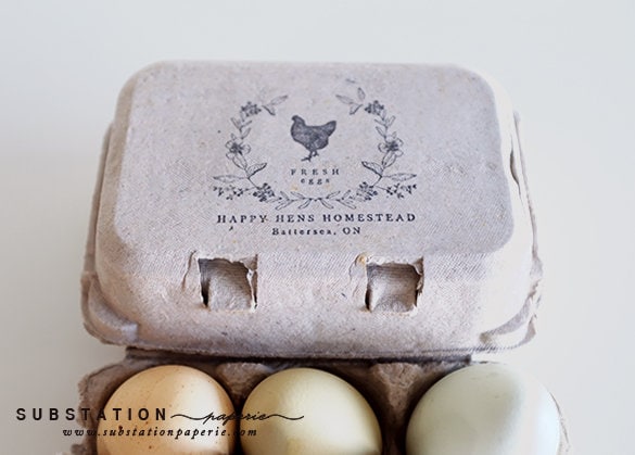 EGG STAMP, Chicken EGG Stamp, Egg Stamps, Custom Egg Stamp, Egg Labels,  Mini Egg Stamp, Farm Stamp, Eggs Stamp, Fresh Egg Stamp 