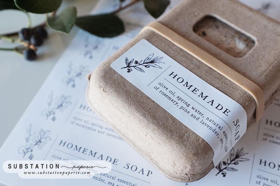 homemade soap stickers handmade soap making apothecary labels bath bomb spa handmade soap labels
