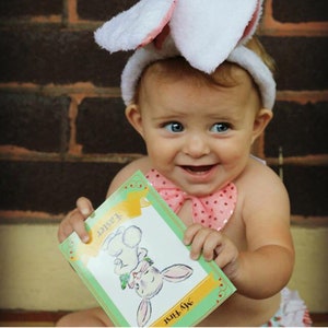 My First Easter - Baby Milestone card