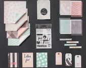 Kreativ-Kit – Basismaterialien für deine DIY Projekte (Packaging, Decoration, Scrapbooking, Cardmaking, Life Documenting...)