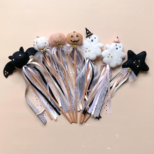 Halloween Wand, Magic Wand, Ghost Wand, Bat Wand, Pumpkin Wand, Decor Wand