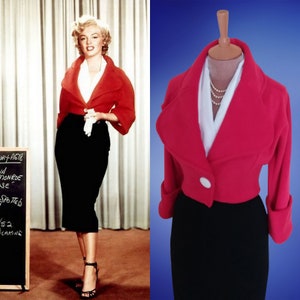 To order....Marilyn Monroe Red Niagara jacket