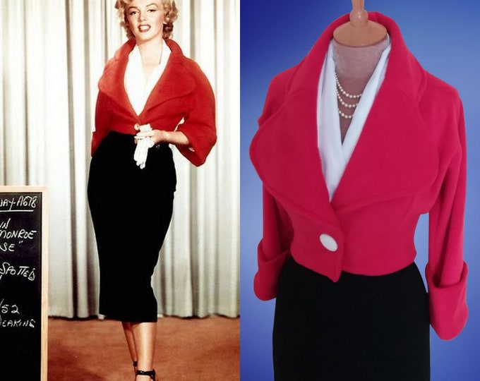 To order....Marilyn Monroe Red Niagara jacket