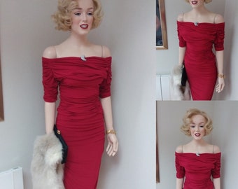 To order...Marilyn Monroe ruched top and matching skirt