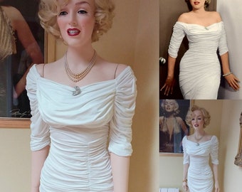 To order...Marilyn Monroe ruched top with matching skirt