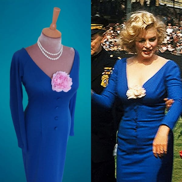 Pour commander... Marilyn Monroe... Robe champêtre Ebbets